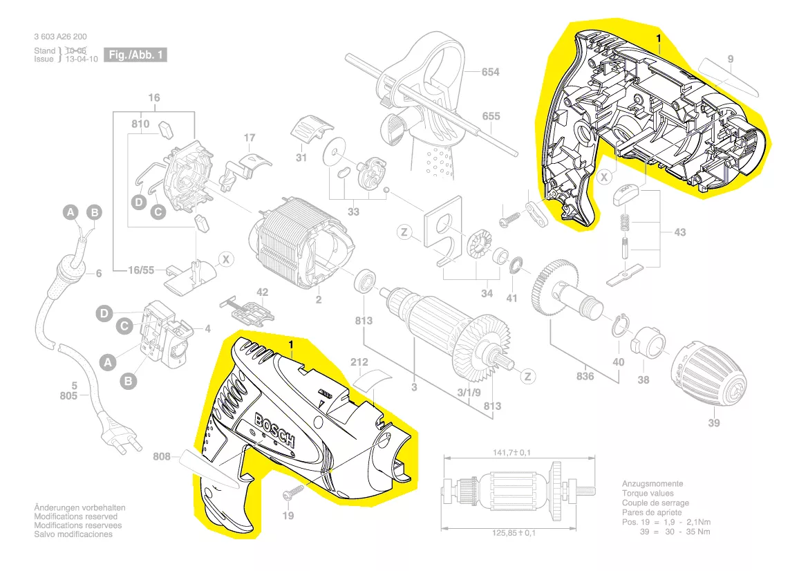 Coquille réf. 2 609 002 140 BOSCH